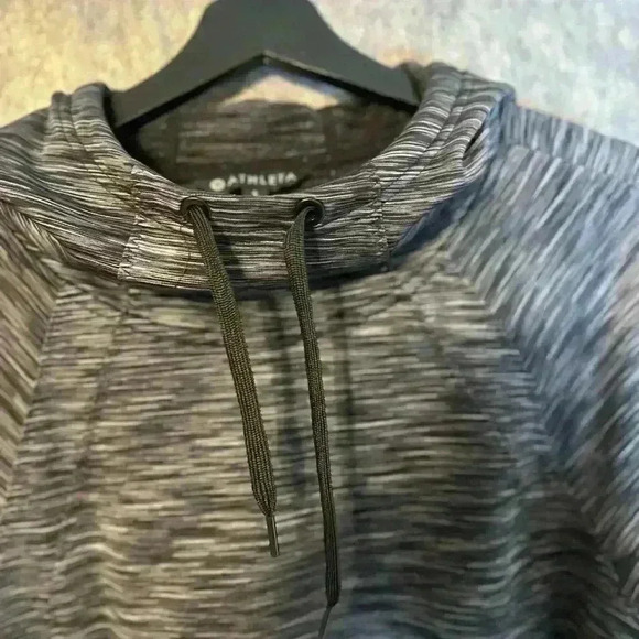 Athleta Cowl Neck Pullover Heathered Hoodie - Small - Picture 2 of 7
